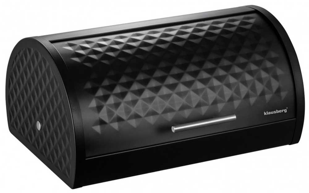 KINGHOFF Ocelový chlebník Diamond s víkem Kb-7540