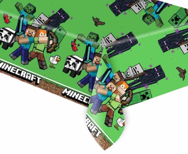 Ubrus GODAN Plastový ubrus pixel - minecraft, 120 × 180 cm
