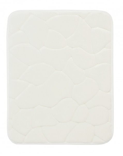 Protiskluzová koupelnová předložka 3D 0133 White 40 × 50 cm
