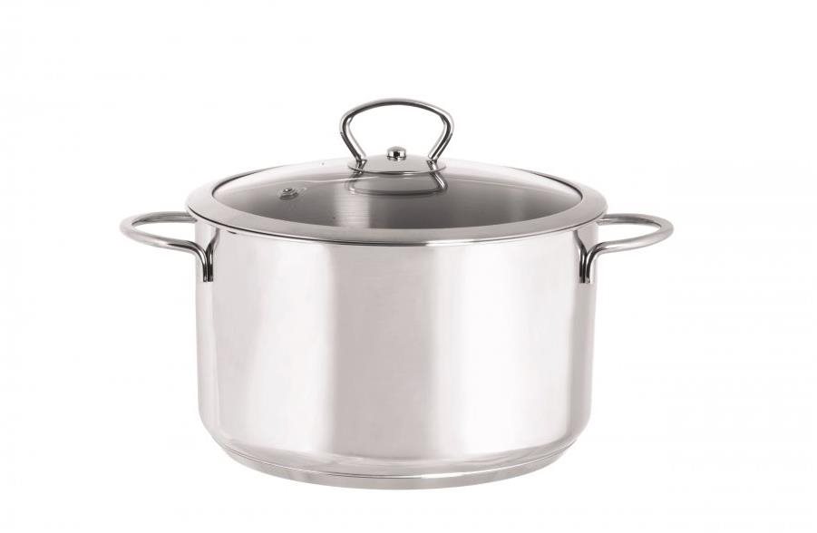 Metalac, Hrnec se skleněnou poklicí 20 cm, 3,8 l, KULINARIA