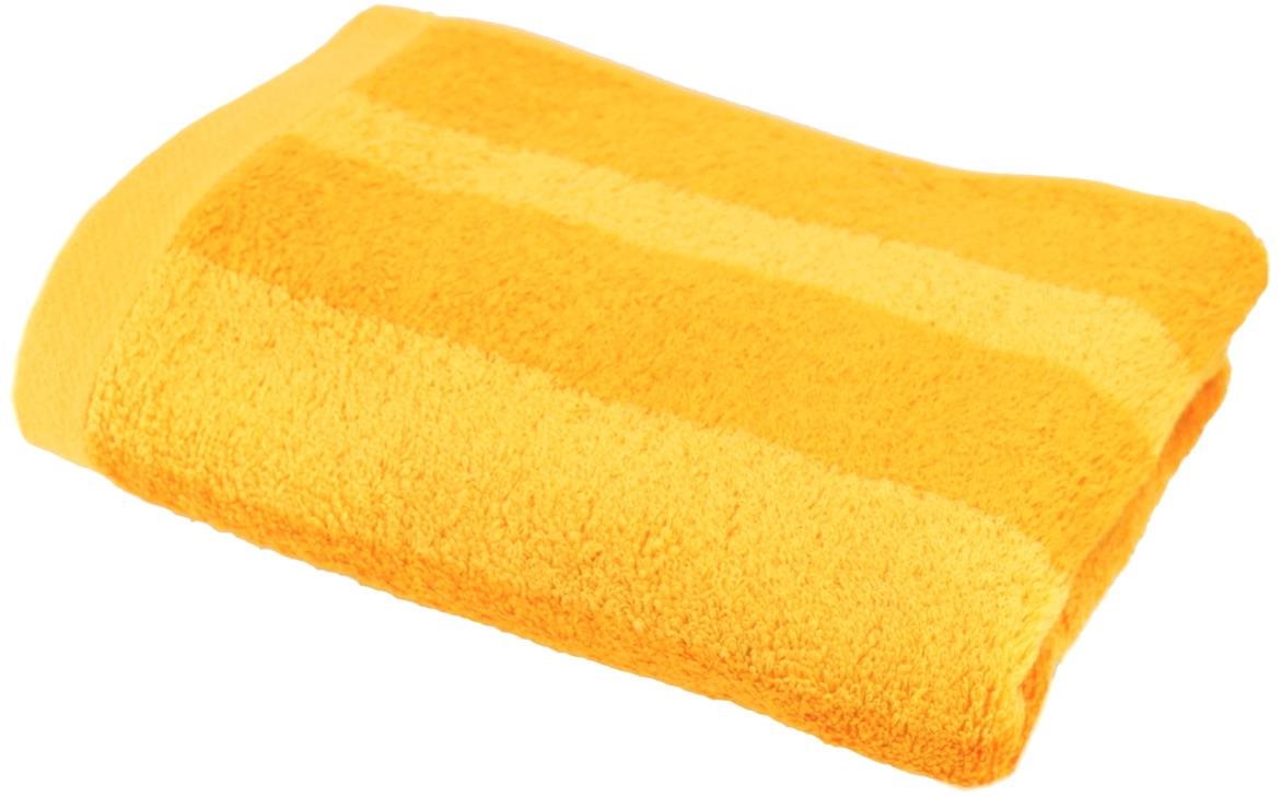 BerryHome bambusový ručník Stripe 50×90 cm žlutý