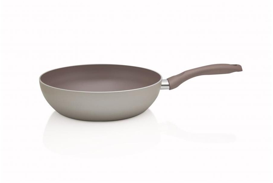 Metalac Magma, hluboká hliníková pánev 26 cm, šedá