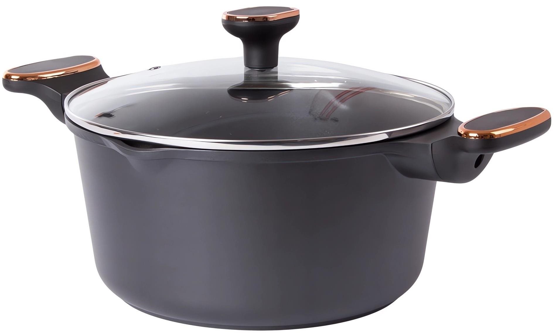 KingStyle Hrnec s poklicí s nepřilnavým povrchem 4,55 l