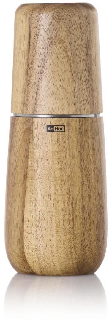 AdHoc Mlýnek na pepř nebo sůl Yono, CeraCut, dřevo akácie 18 cm, přírodní
