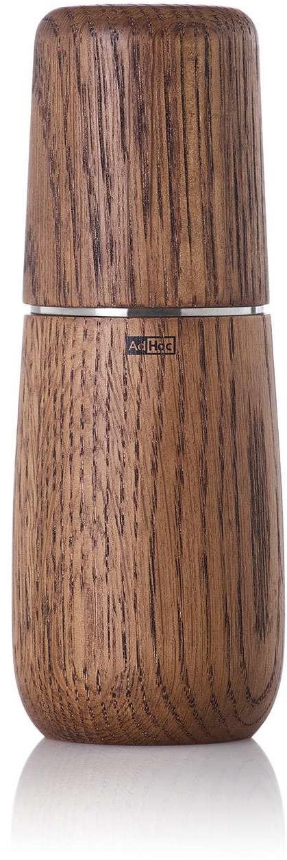 AdHoc Mlýnek na pepř nebo sůl Yono, CeraCut, dubové dřevo, přírodní hnědý 18 cm