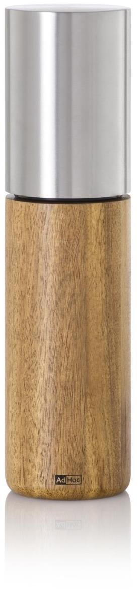 AdHoc Mlýnek na pepř nebo sůl Ikon, CeraCut, dřevo akácie 22 cm