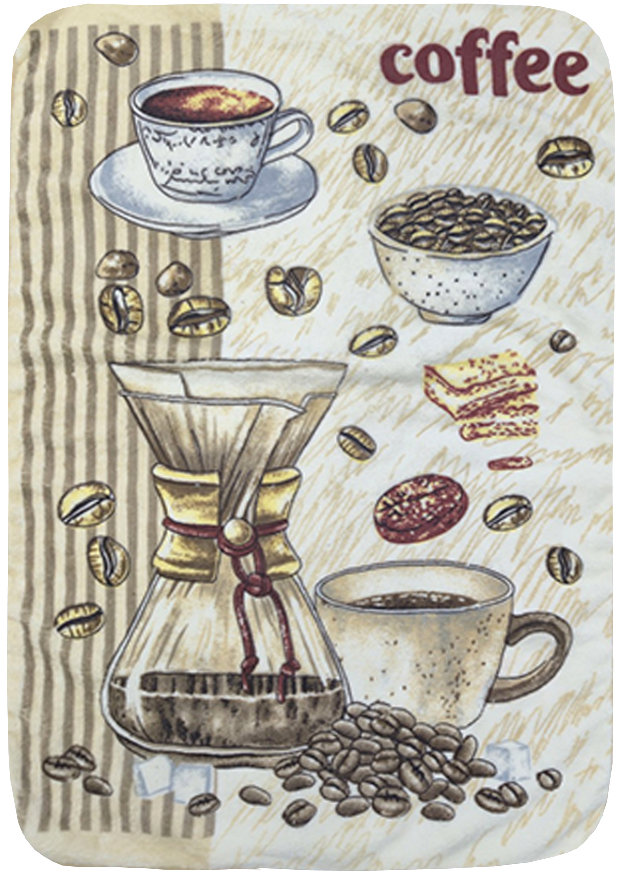 4sleep Mikrovláknová utěrka 40 × 60 cm Coffee karafa hnědá