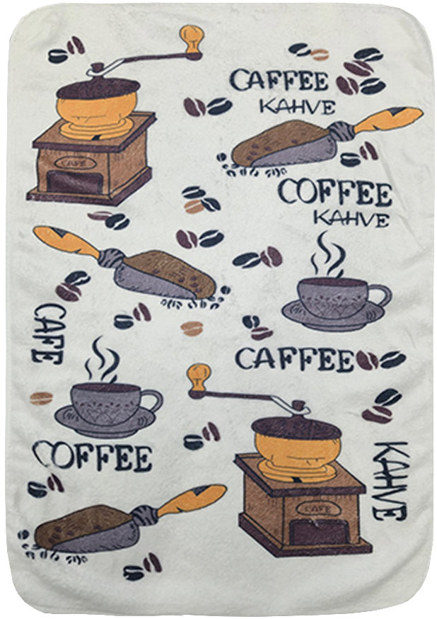 4sleep Mikrovláknová utěrka 40 × 60 cm Coffee kahve