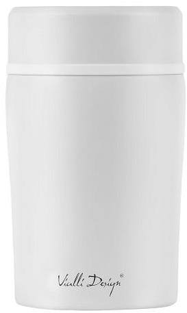 Vialli Design Termoska na jídlo, bílá, FUORI 7718, 500 ml