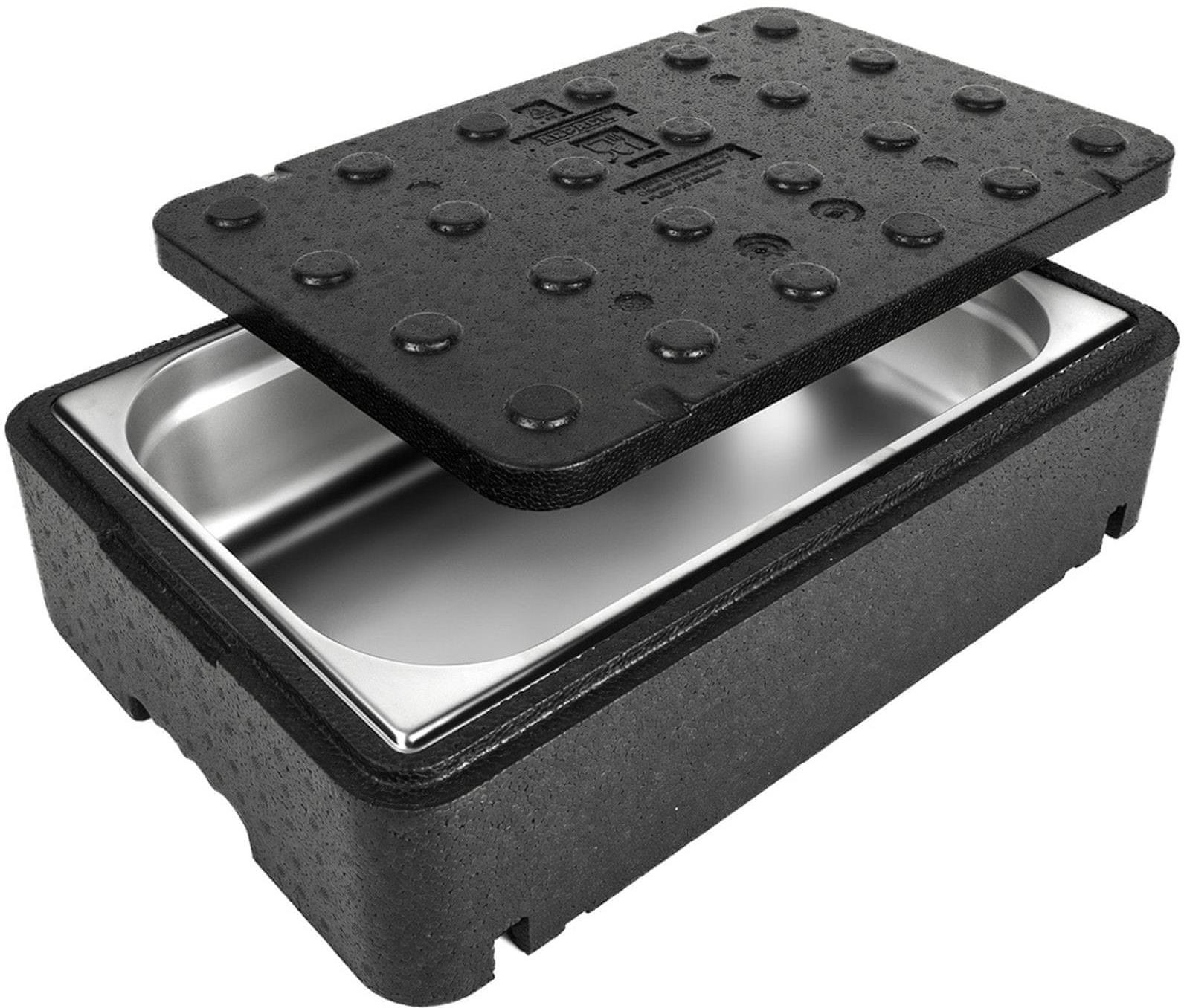 SHUMEE Thermobox s víkem na potravinářské léky 23 l