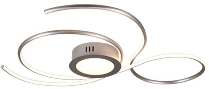 Trio Jive stropní LED svítidlo 48 W, 2700-6000K, matný nikl