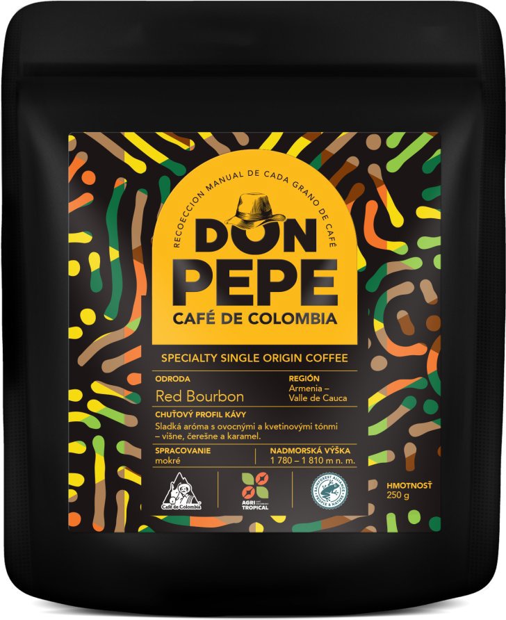 DON PEPE Bourbon 250g X1 zrnková