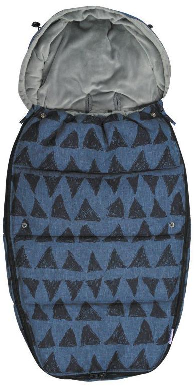 Dooky Footmuff DeLuxe Blue Tribal, vel. L