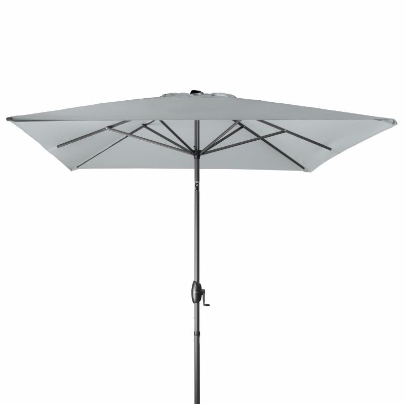 DERBY Slunečník zahradní Basic Lift NEO 2,5 × 2 m, 827, šedá
