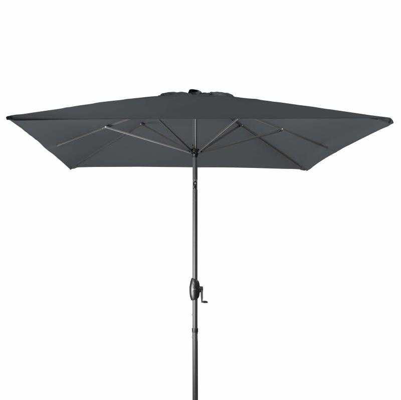 DERBY Slunečník zahradní Basic Lift NEO 2,5 × 2 m, 840, antracit