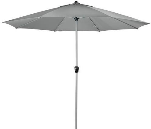 DOPPLER Slunečník zahradní Active Kurbel 380 cm, 827, světle šedá