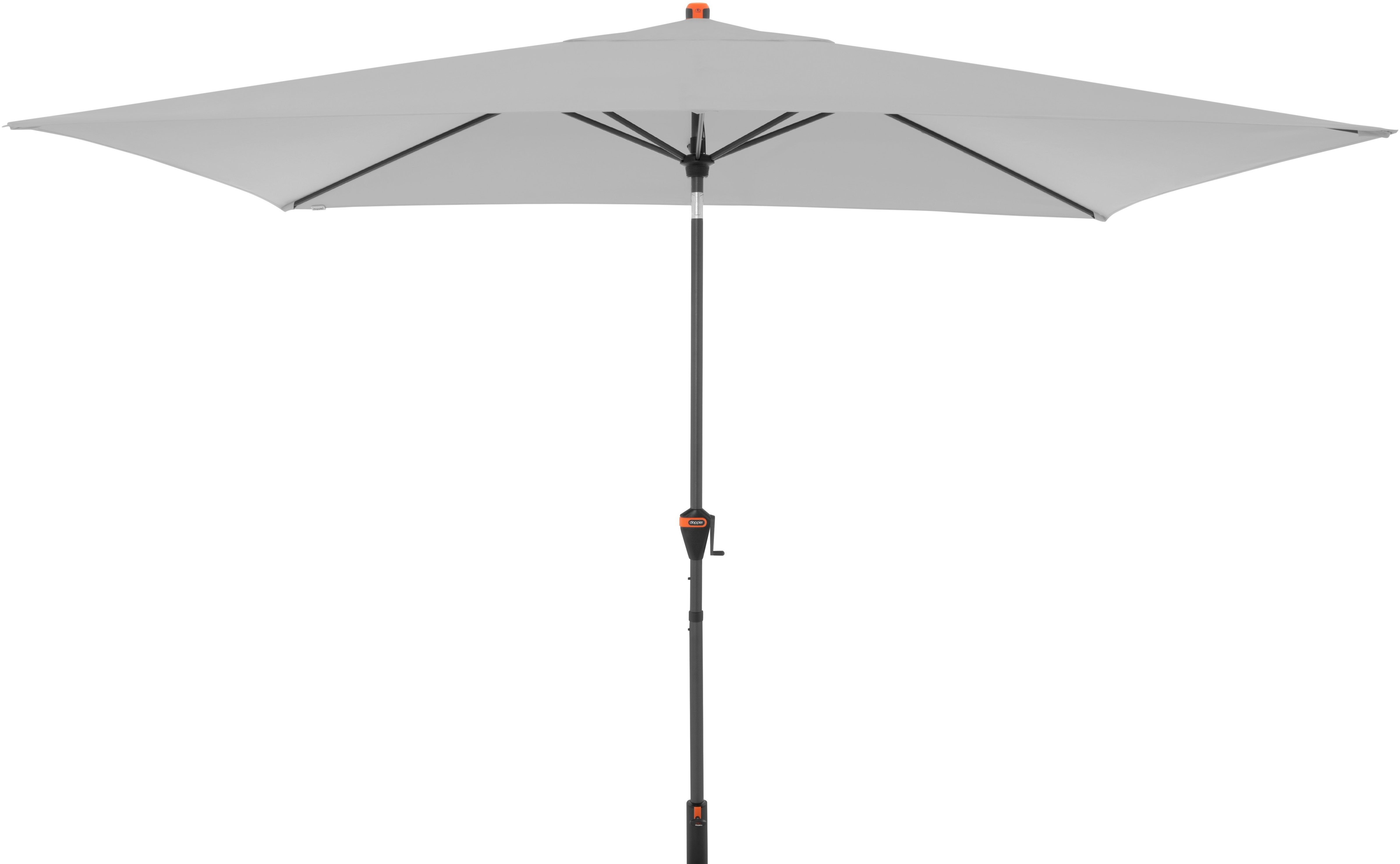 DOPPLER Slunečník zahradní myZone 300 × 200 cm, šedá
