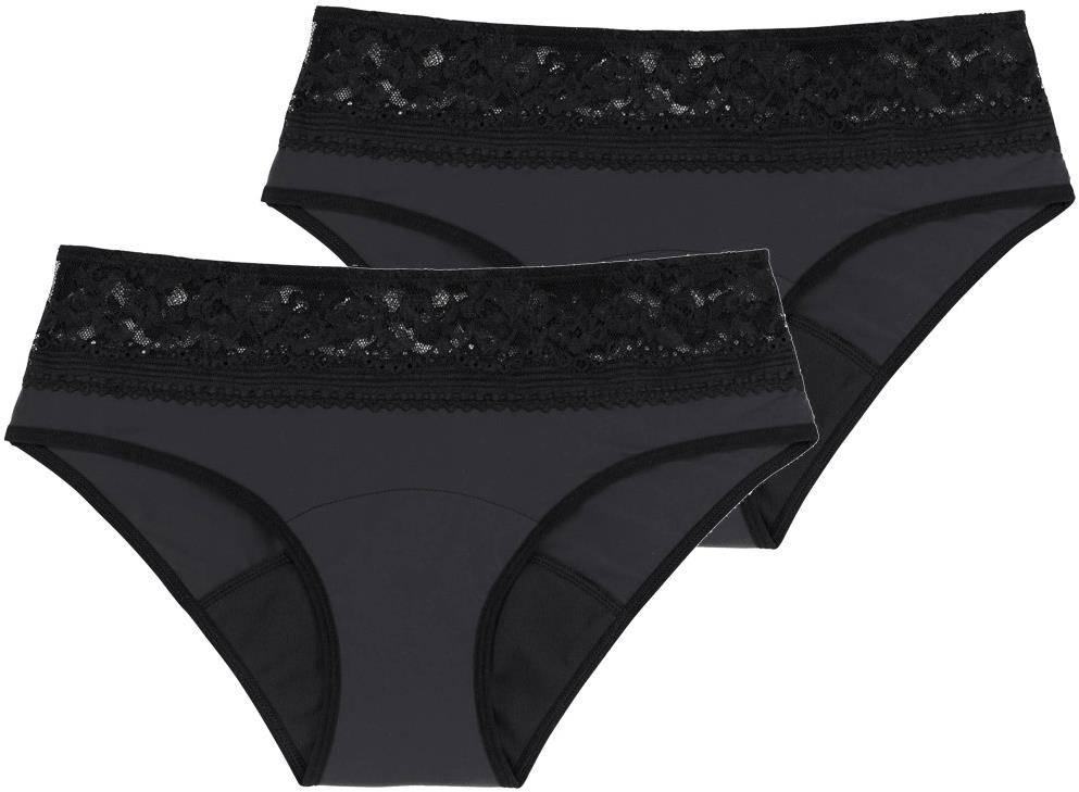 Dorina 2pack Eco Moon Lace Hipster, XS