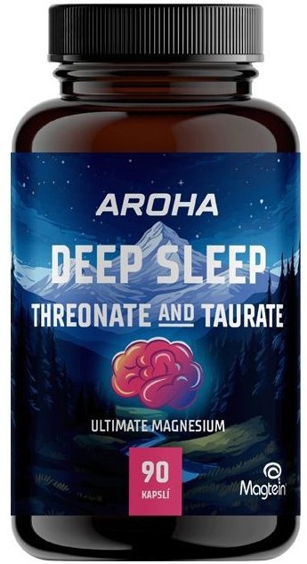 Aroha Magnesium Treonát a Taurát 90 kapslí