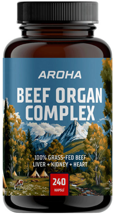 Aroha Beef Organ Complex 240 kapslí