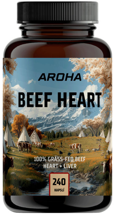 Aroha Beef Heart 240 kapslí