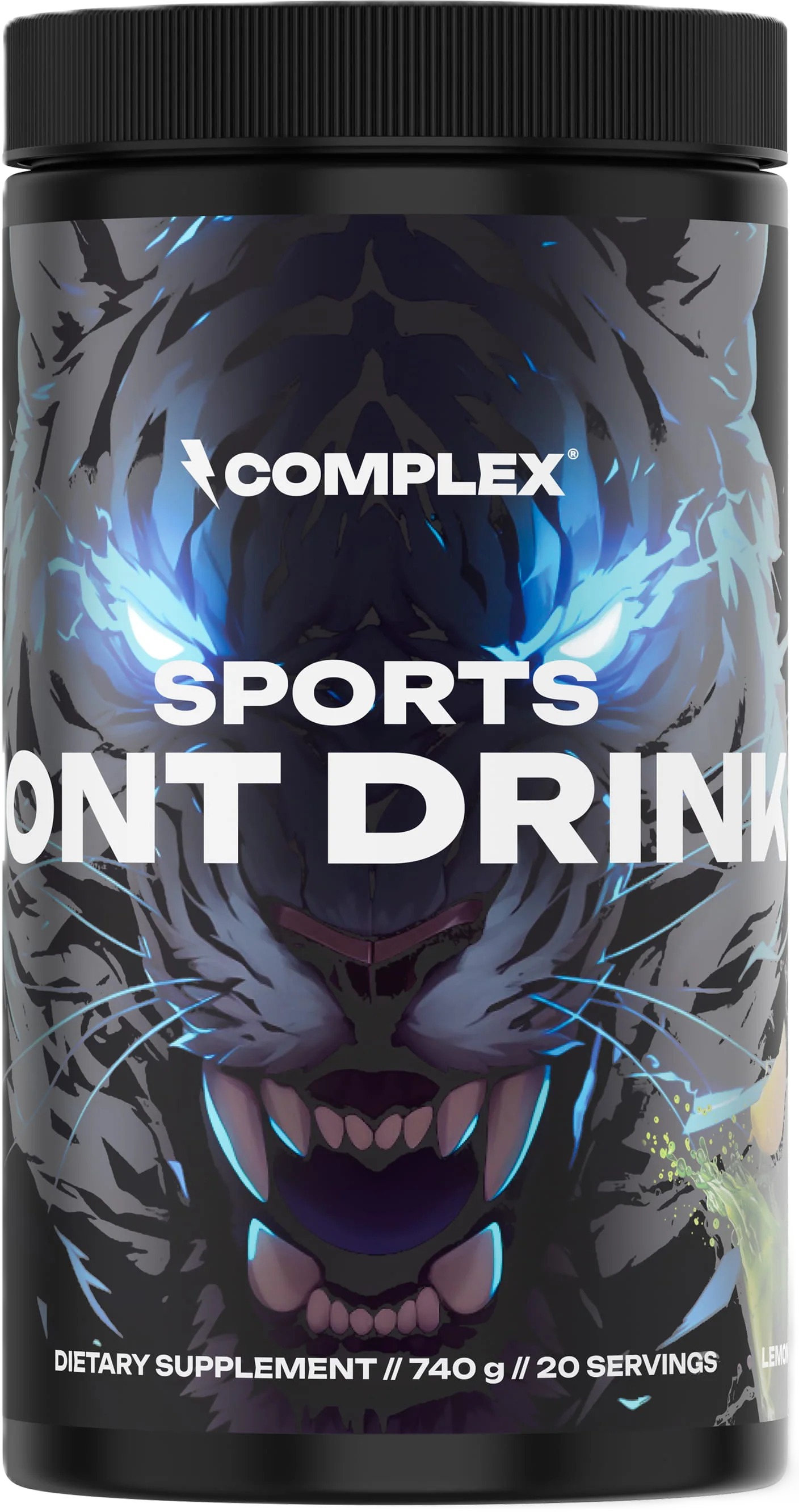 Complex Dual-Carb Iont Drink 740 g, Lemon Juice