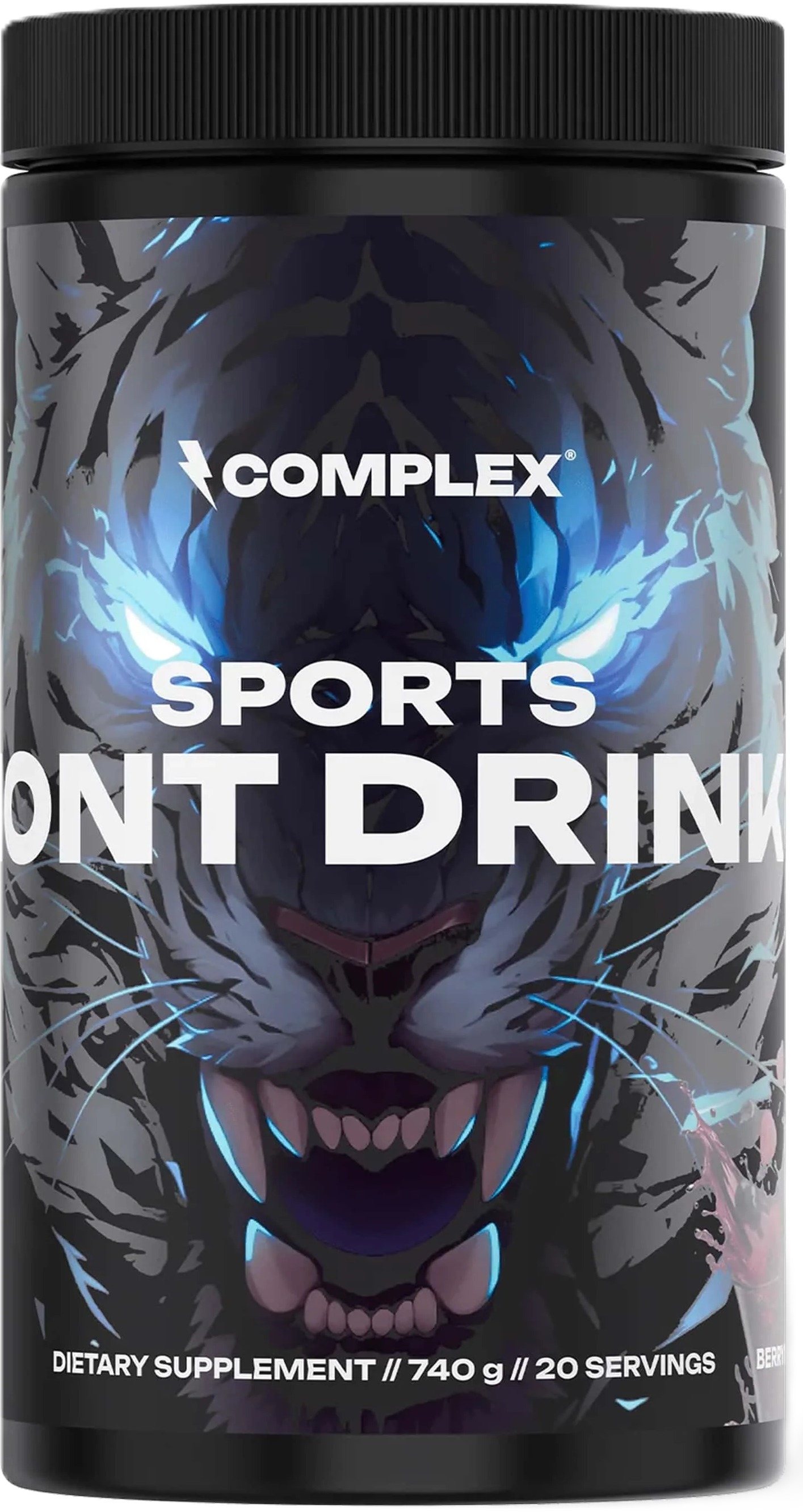 Complex Dual-Carb Iont Drink 740 g, Berry Mix
