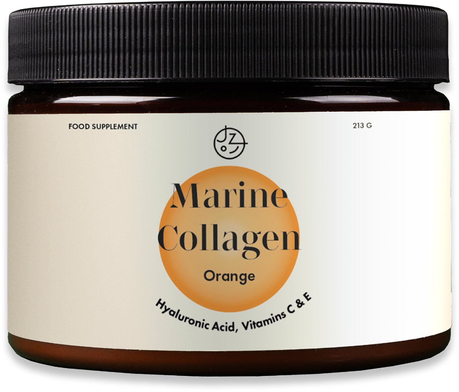 Jíme zdravě Hydrolyzovaný rybí kolagen s kyselinou hyaluronovou a vitamíny C a E, pomeranč 213 g