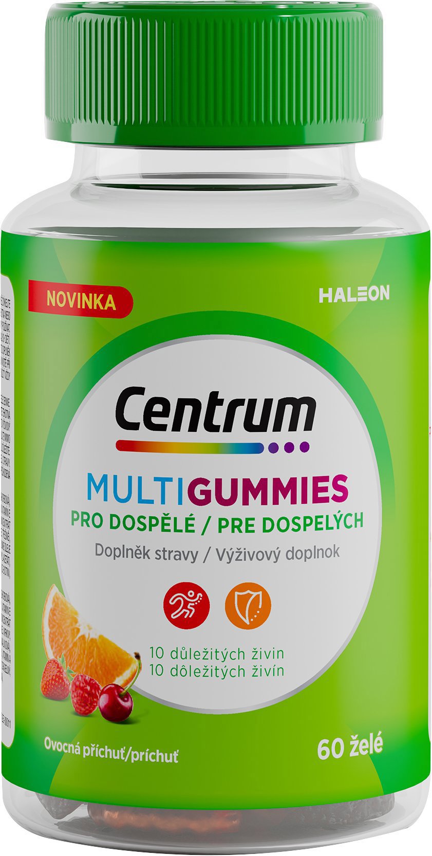 Centrum Multigummies pro dospělé želé 60 ks