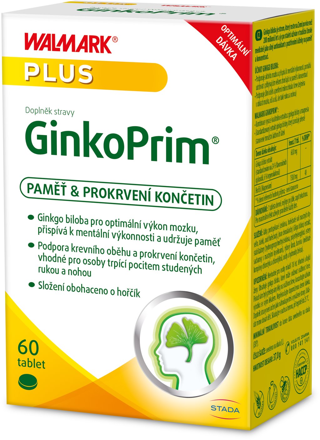 Walmark GinkoPrim 60 tablet