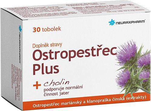 Neuraxpharm Ostropestřec Plus 30 tobolek