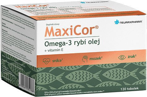 MaxiCor Omega-3 120 tablet
