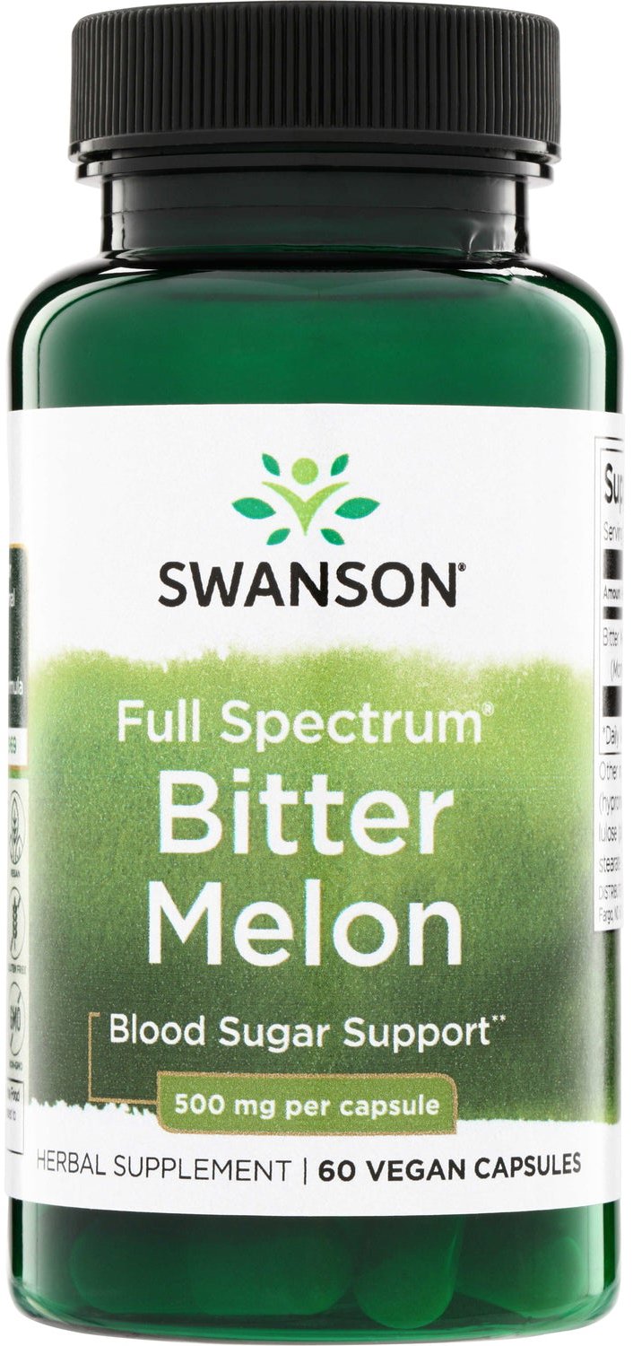 Swanson Bitter melon 500 mg 60 kapslí