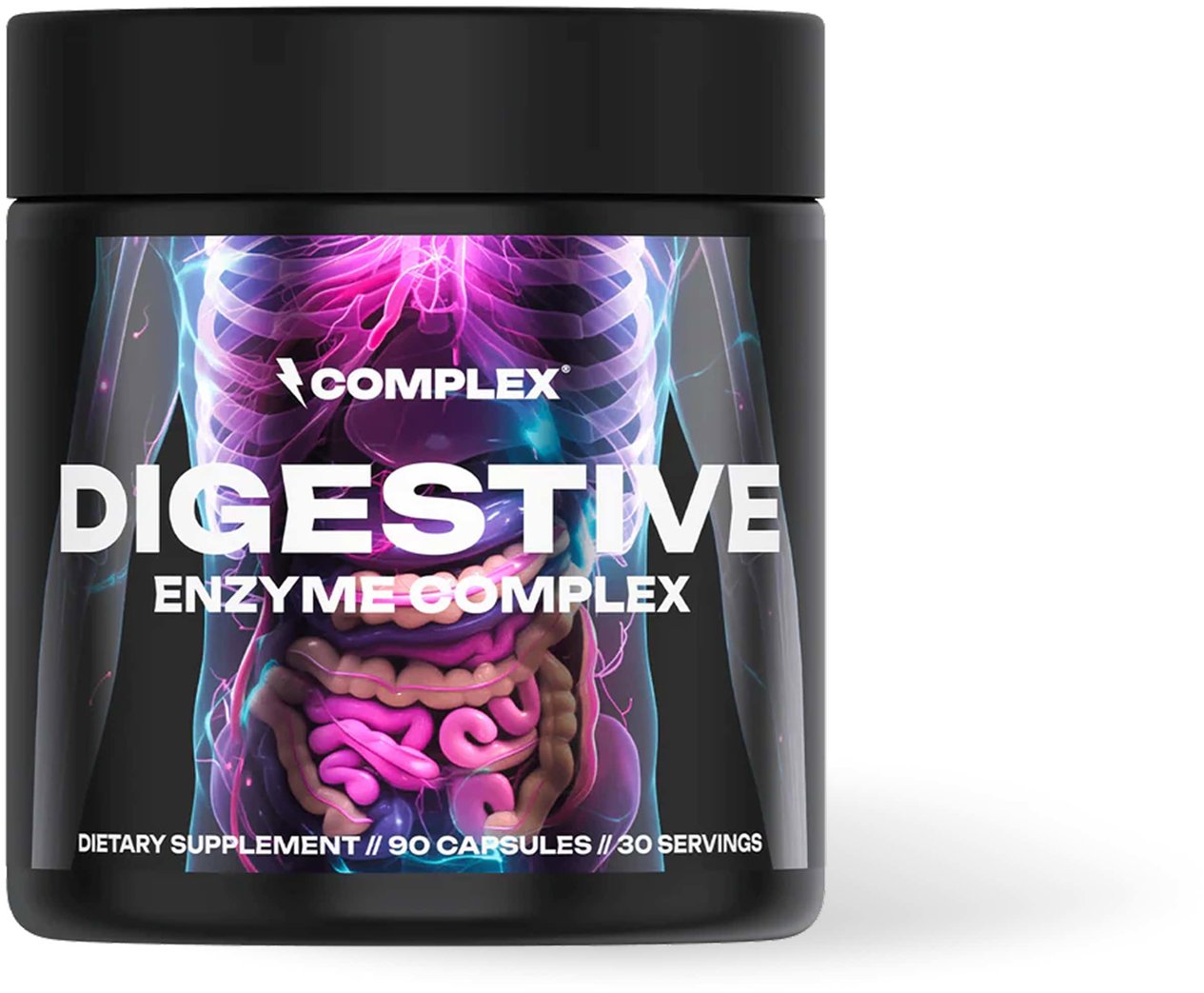 Complex Digestive Enzymes, 90 kapslí