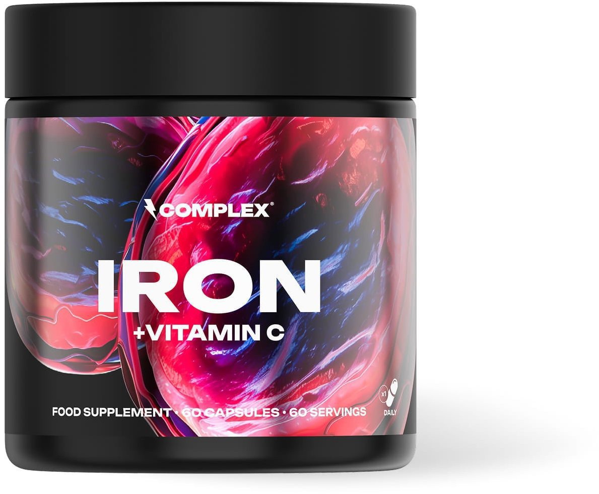 Complex Iron + Vitamin C 60 kapslí