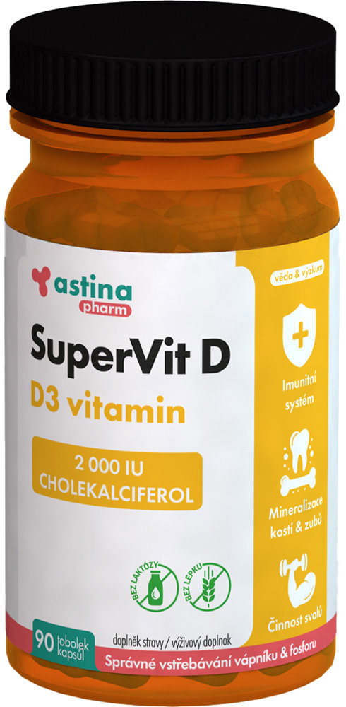 Astina Pharm SuperVit D3 vitamin 2000 IU 90 tobolek