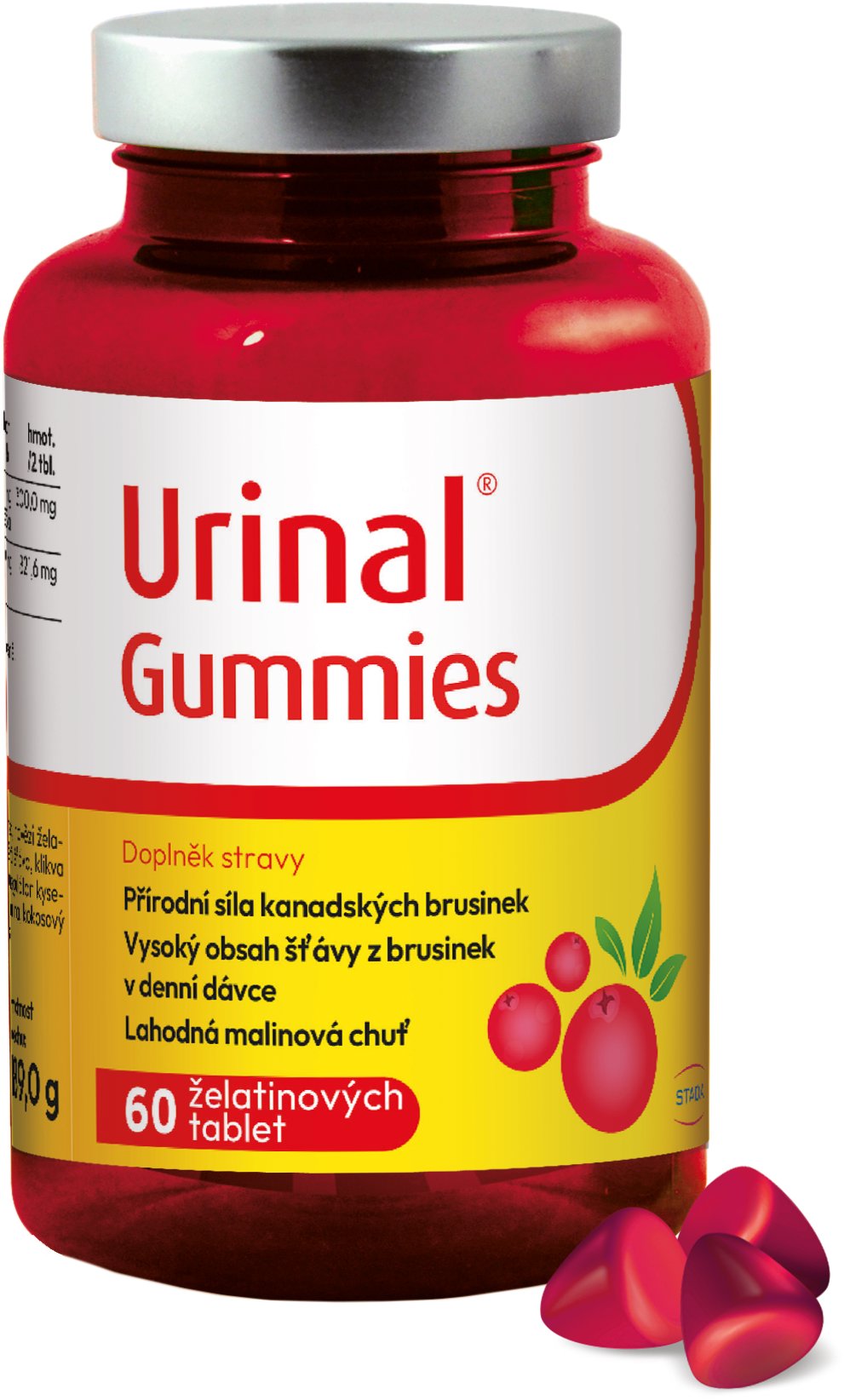 Urinal Gummies 60 tablet