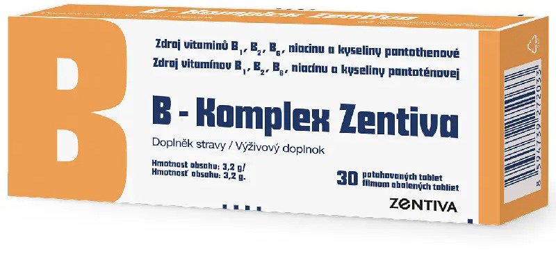 Zentiva B-Komplex 30 tablet