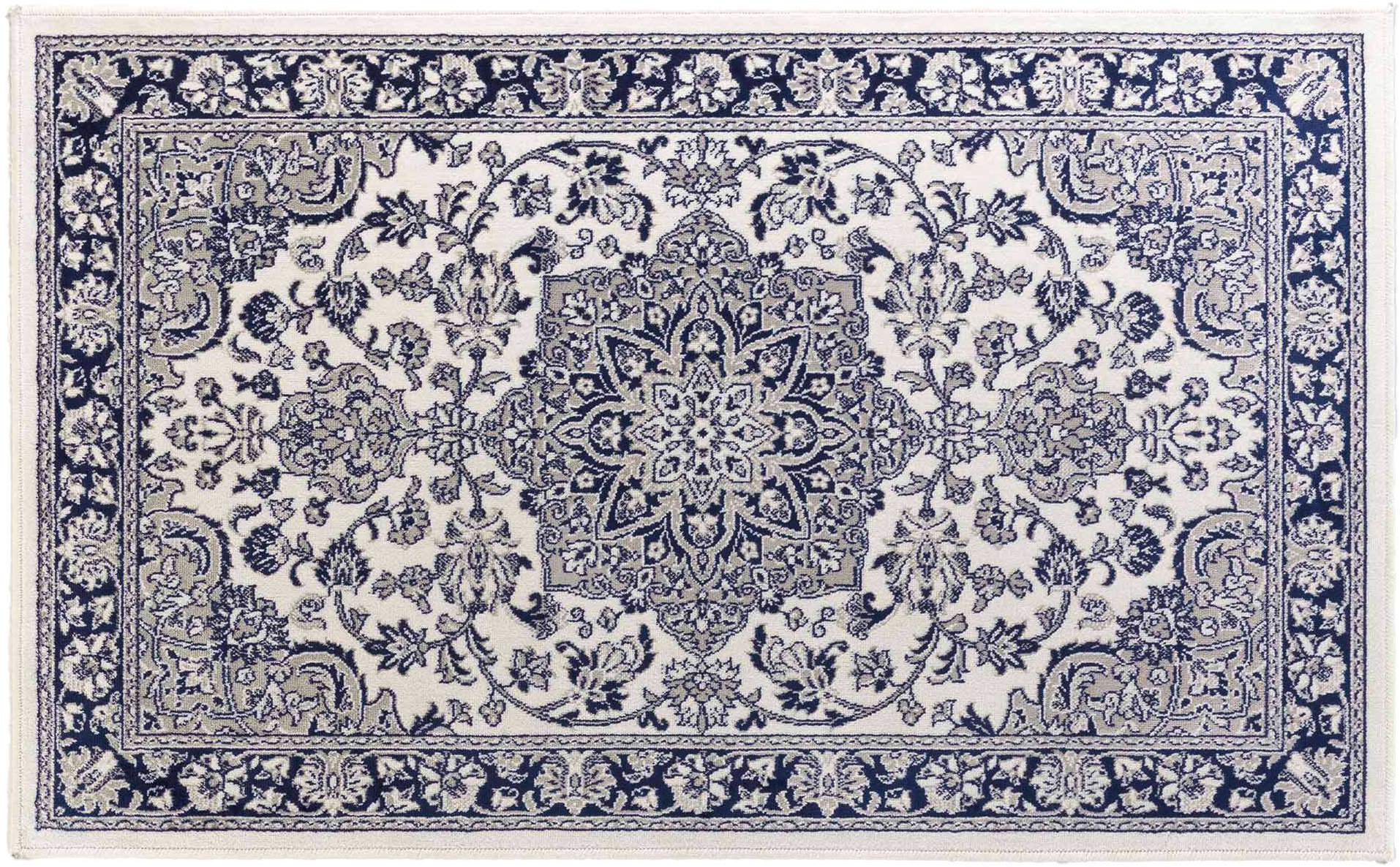 Douceur d'intérieur Tkaný koberec do předsíně, CHERINE, 68 × 110 cm, šedý