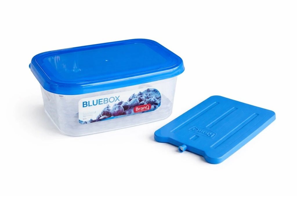BRANQ Dóza na potraviny Blue box 1,75l s chladicím prvkem