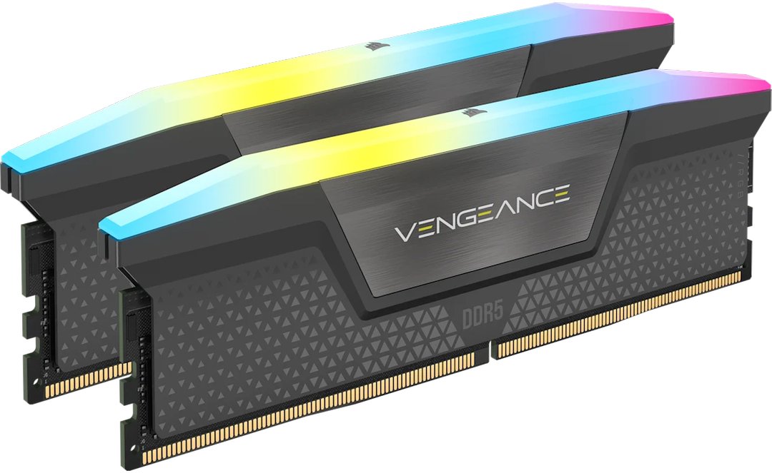 Corsair 32GB KIT DDR5 6000MHz CL38 Vengeance RGB Grey