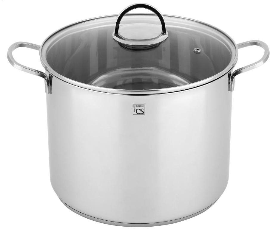 CS KOCHSYSTEME Hrnec s poklicí nerez 28 cm TRIER