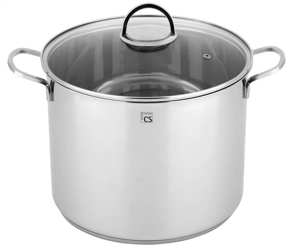 CS KOCHSYSTEME Hrnec s poklicí nerez 32 cm TRIER CS-075200