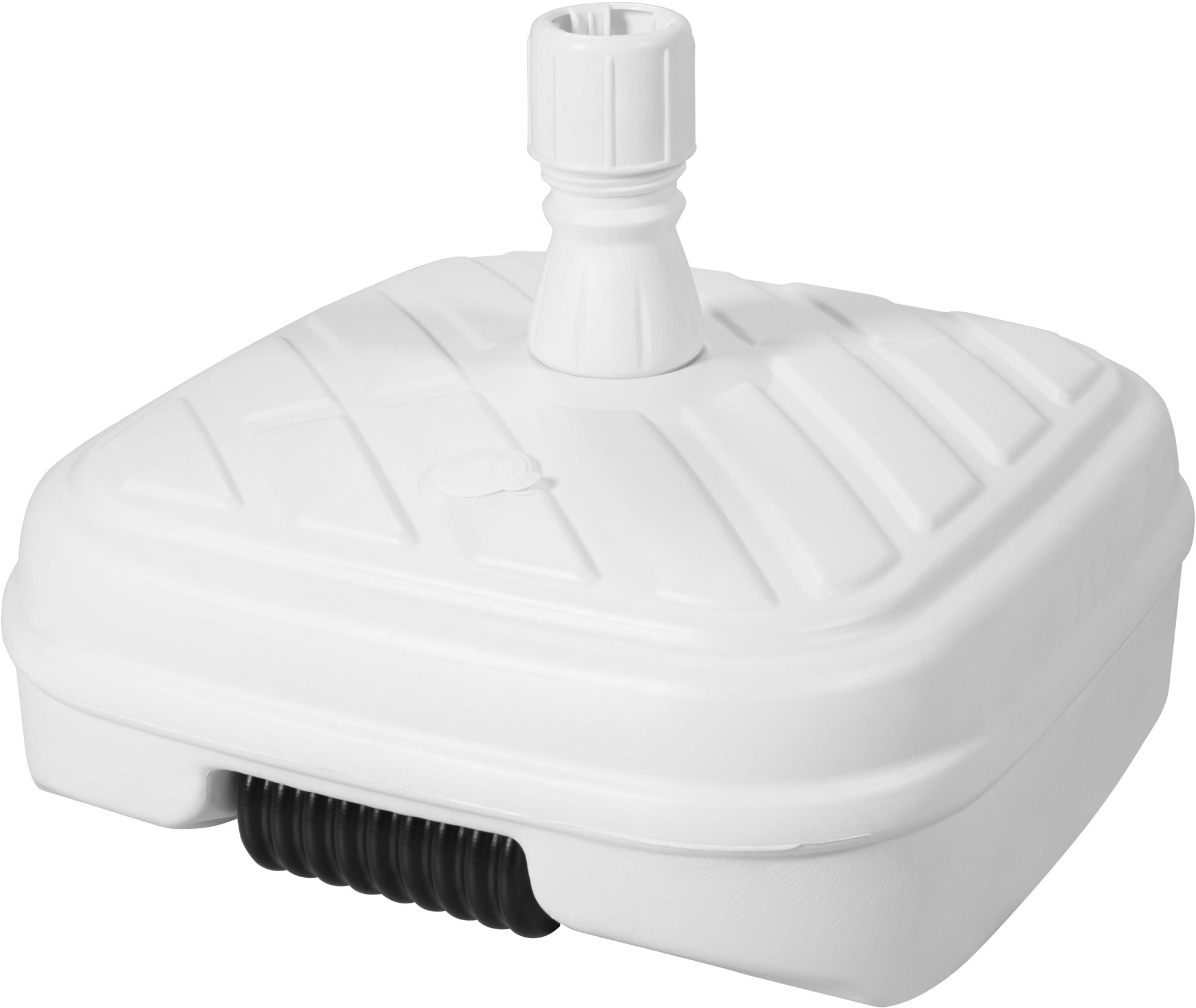DERBY Stojan na slunečník PVC bílý, 50 l