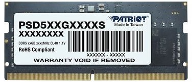 Patriot Signature Line SO-DIMM 24GB DDR5 5600MT/s CL46