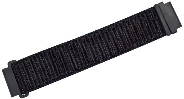 Drakero Nylonový pro 18mm Quick Release černý žíhaný