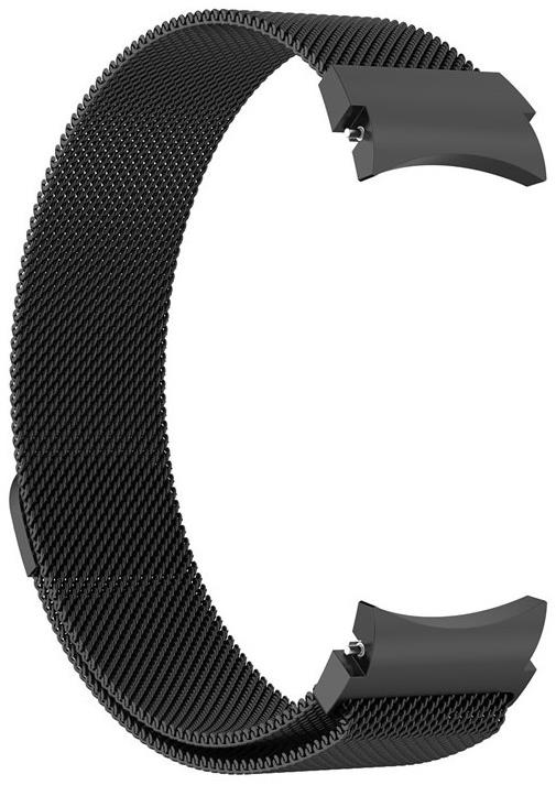 Drakero Milánský tah pro Samsung Galaxy Watch 4, 5, 6, 7 (44/45/46 mm) černý