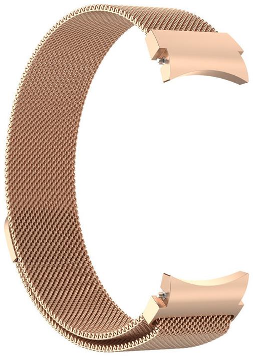 Drakero Milánský tah pro Samsung Galaxy Watch 4, 5, 6, 7 (44/45/46 mm) zlato-růžový
