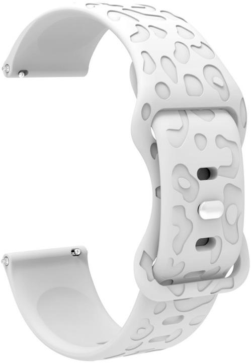 Drakero Silikonový Sculpty pro 18mm Quick Release bílý
