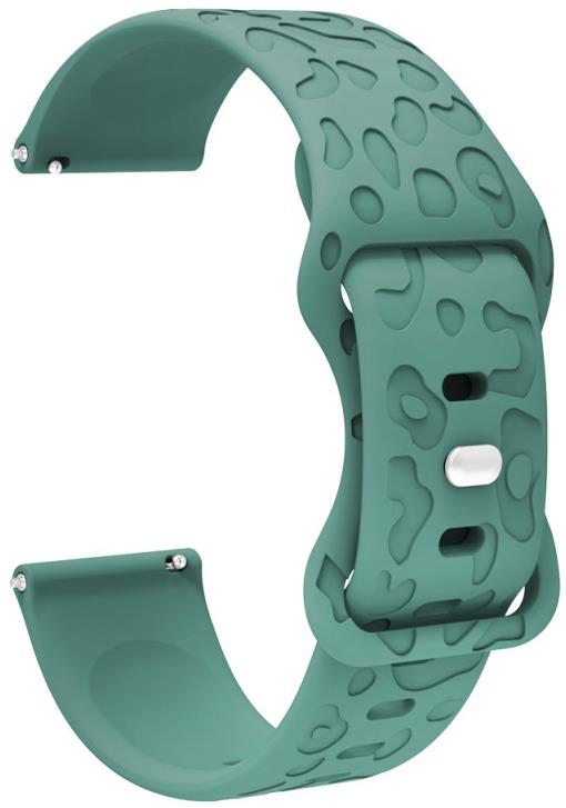Drakero Silikonový Sculpty pro 18 mm Quick Release zelený